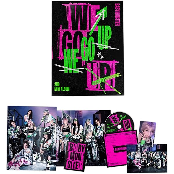 Amazon.com: BABYMONSTER - WE GO UP (UP ver.) 2nd mini album: CDs